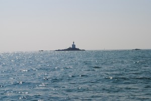 Passing Teignouse light house on east side