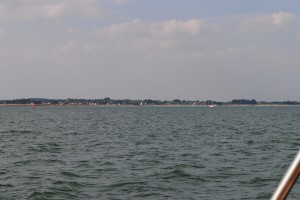 Penvins buoy, entrance to Penerf