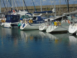 D leg, Port Joinville marina.