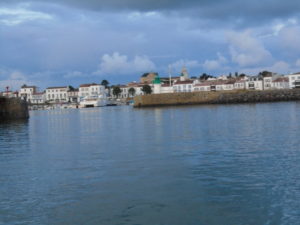 Entering inner harbour