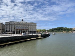 The Adour at Bayonne.