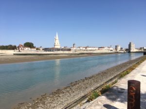 Minimes to the Vieux Port at low water.