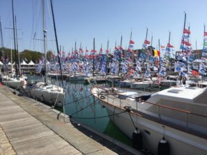 Min Transat starting from the La Rochelle Boatshow.