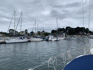 Looking at No2 pontoon and landing shore